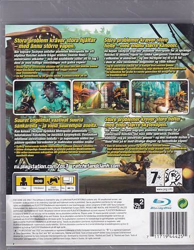 Ratchet & Clank Tools of Destruction - PS3 - (B Grade) (Genbrug)